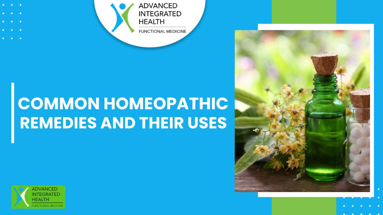 Common homeopathic remedies and their uses